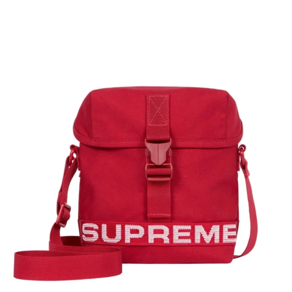 *NWT*‎ Supreme Military Side Bag (RED) SS23